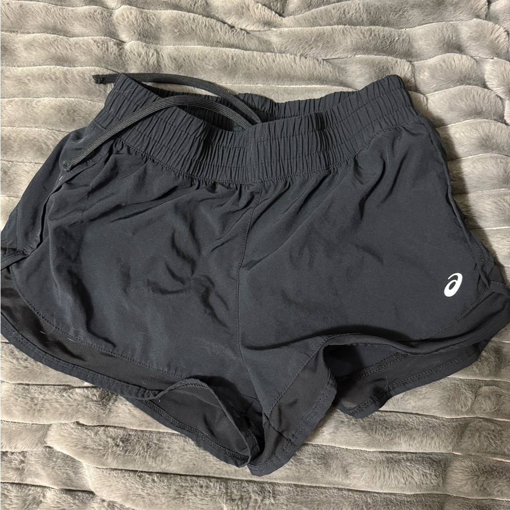 ASICS Women's Charcoal Athletic Shorts